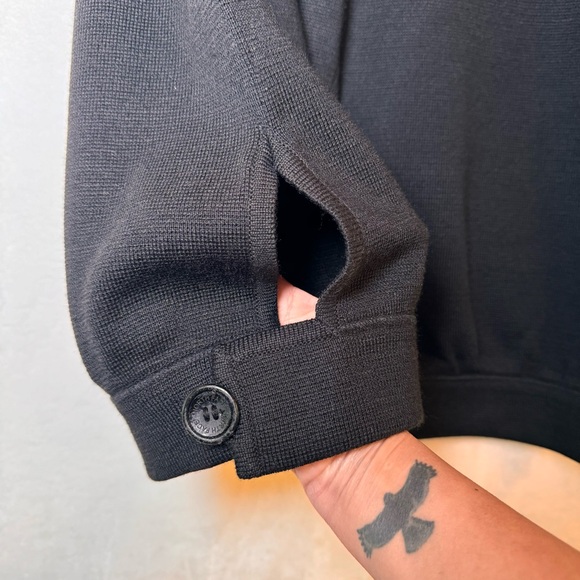 NWT Larisa selyanina knee length black pants capris (large review measurements) - Picture 7 of 13